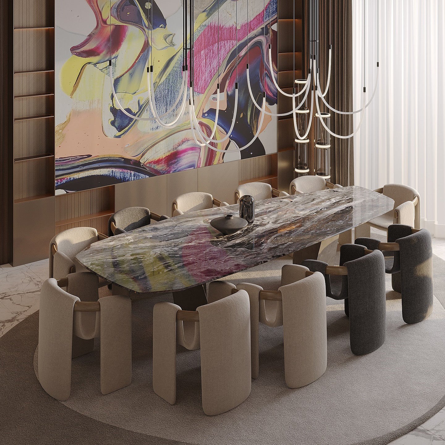 Silla Terrazzo